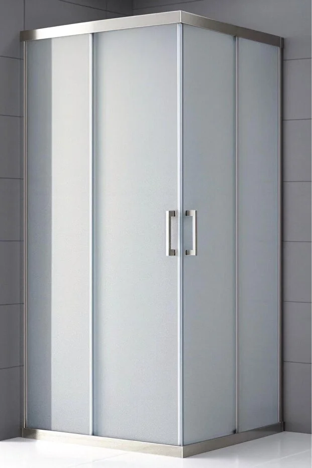 Duşakabin Kare 5mm Buzlu Cam H:190